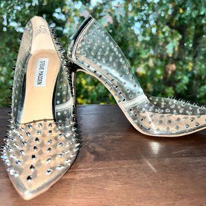 STEVE MADDEN VALA-S CLEAR - sz 8